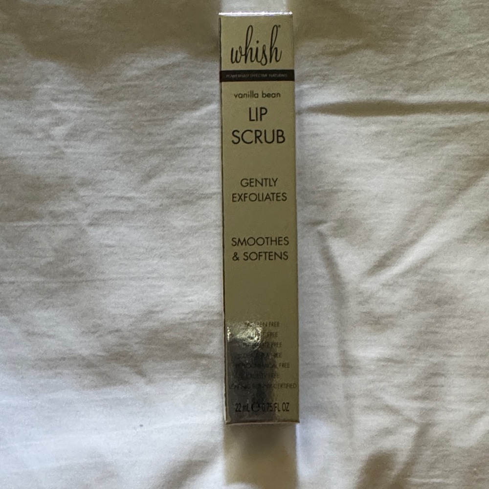 Whish Vanilla Bean Lip Scrub - NIB - Picture 2 of 3